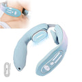 Neck Acupoints Lymphvity Massage Device for Women Cordless Neck Massager for Pain Relief Portable Neck Relaxer Lymphatic Drainage Machine with 12 Modes Christmas Mothers Day Fathers Day Gifts